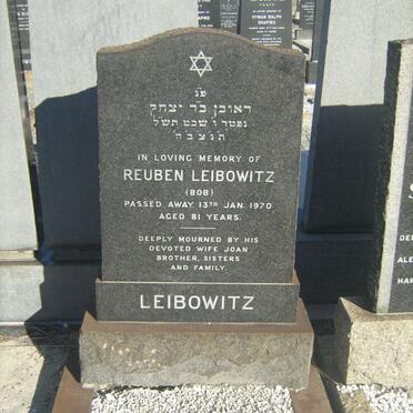 LEIBOWITZ Reuben -1970