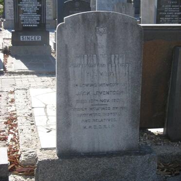 LEVENTOSH Jack -1952