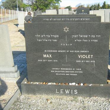 LEWIS Max -1970 &amp; Violet -1970