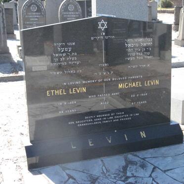 LEVIN Michael -1958 &amp; Ethel -1984