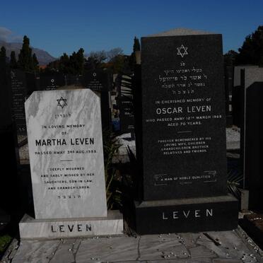 LEVEN Oscar -1968 &amp; Martha -1988