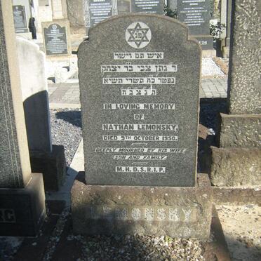 LEMONSKY Nathan -1950