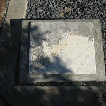 LEWY Martha -1973