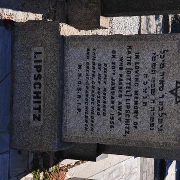 LIPSCHITZ Katie nee GITTEL -1956