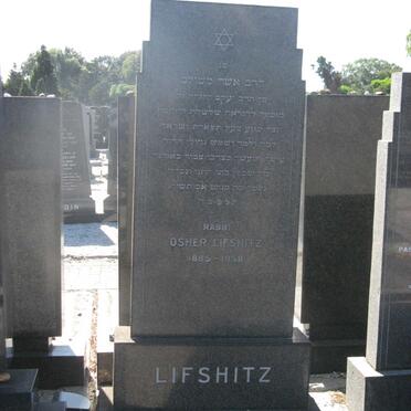 LIFSHITZ Osher 1885-1958