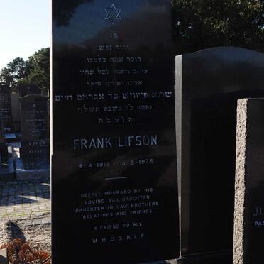 LIFSON Frank 1918-1978