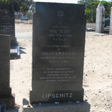 LIPSCHITZ Solly -1964
