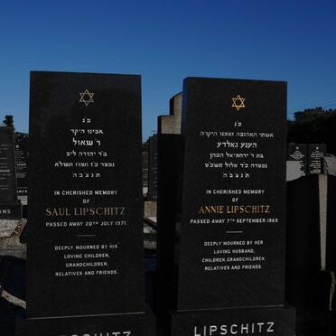 LIPSCHITZ Saul -1971 &amp; Annie -1969