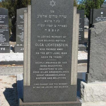 LICHTENSTEIN Olga -1958