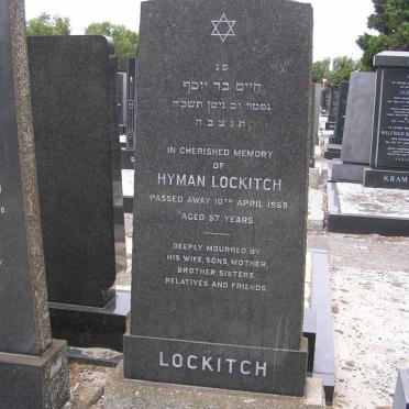 LOCKITCH Hyman -1968