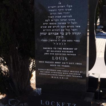 LOCKETZ Louis -1964