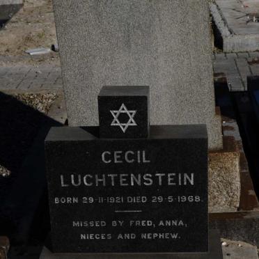 LUCHTENSTEIN Cecil -1968