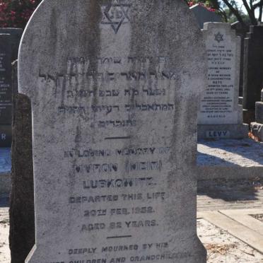 LUBKOWITZ Myron -1952