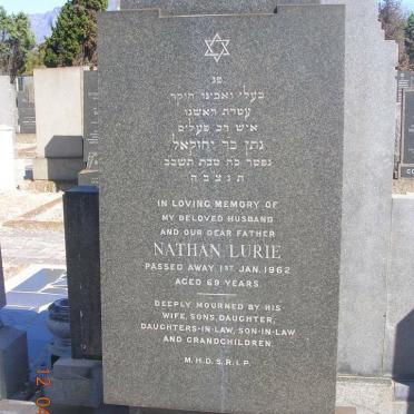 LURIE Nathan -1962