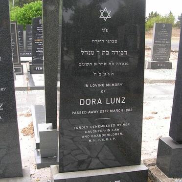 LUNZ Charles -1969 &amp; Dora -1982