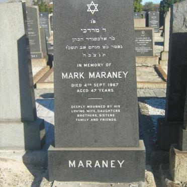 MARANEY Mark -1967