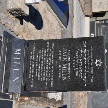 MILUN Jack 1917-1998