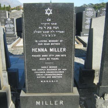 MILLER Henna -1972