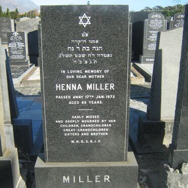MILLER Henna -1972