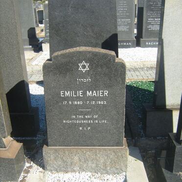MAIER Emilie 1880-1963