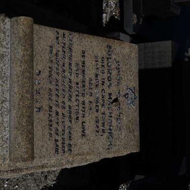 MACHANICK Solomon -1947