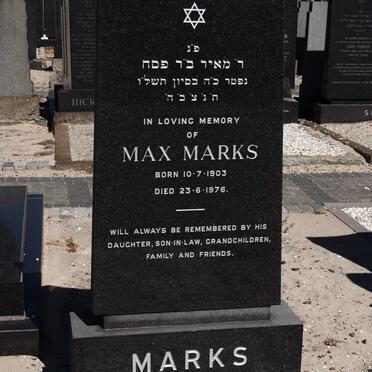 MARKS Max 1903-1976