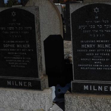 MILNER Henry -1962 &amp; Sophie -1975