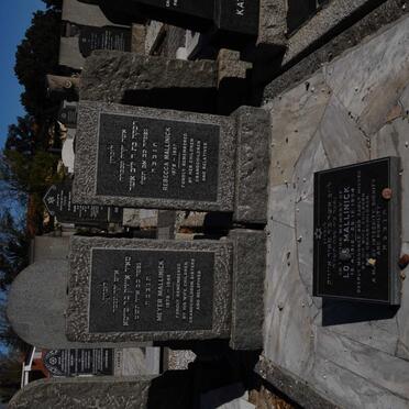 MALLINICK Meyer 1878-1949 &amp; Rebecca 1878-1957 :: MALLINICK Lo?s 1912-1994