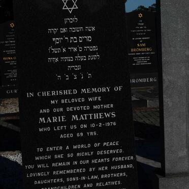 MATTHEWS Marie -1976