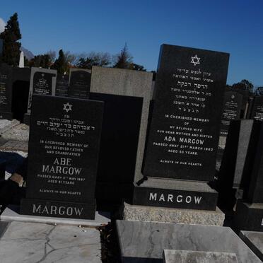 MARGOW Abe -1997 &amp; Ada -1963 :: MARGOW Jeffrey Bernard 1942-1942