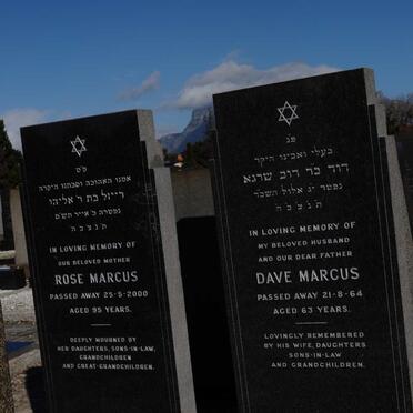 MARCUS Dave -1964 &amp; Rose -2000