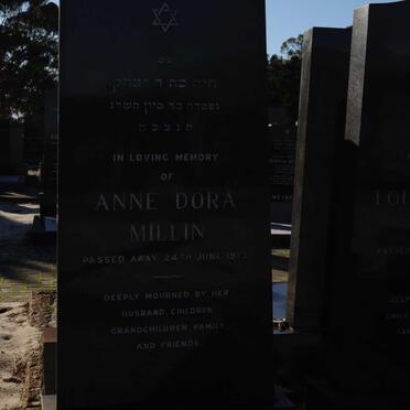 MILLIN Anne Dora -1973