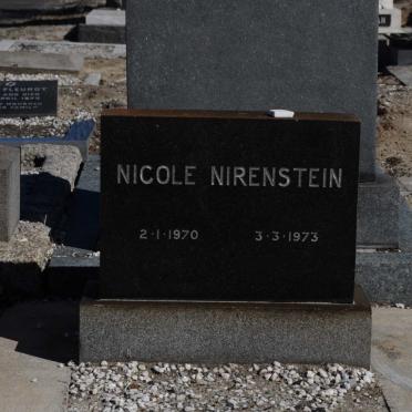 NIRENSTEIN Nicole 1970-1973
