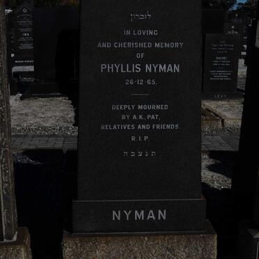 NYMAN Phyllis -1965