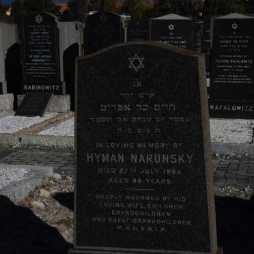 NARUNSKY Hyman -1964