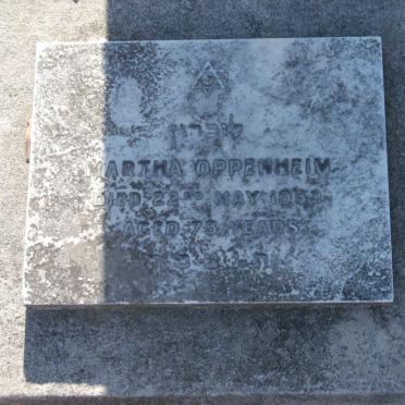 OPPENHEIM Martha -1952