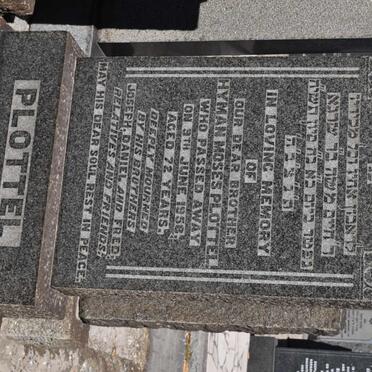 PLOTTEL Hyman Moses -1958