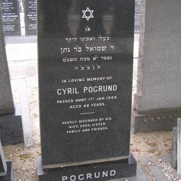 POGRUND Cyril -1969
