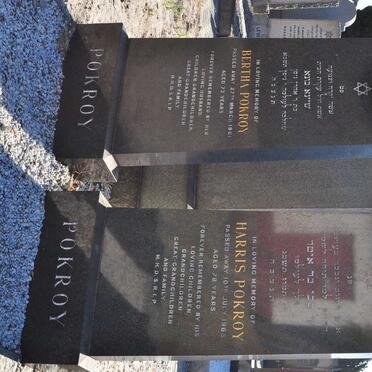 POKROY Harris -1963 &amp; Bertha -1961