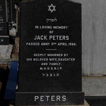 PETERS Jack -1966