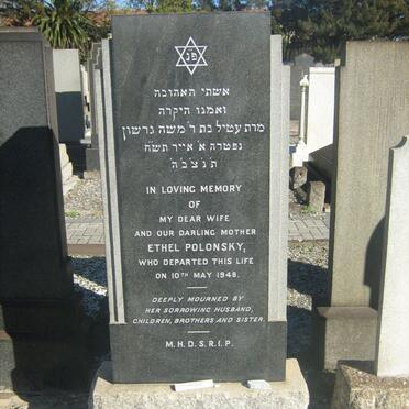 POLONSKY Ethel -1948
