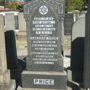 PRICE Abraham -1947