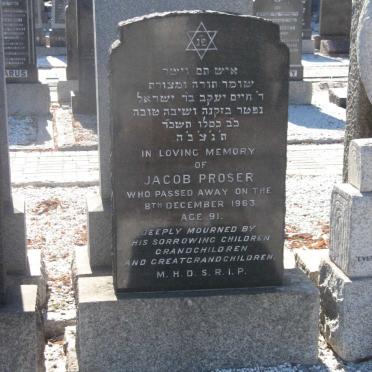 PROSER Jacob -1963