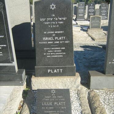 PLATT Israel -1967 &amp; Lillie 1900-1978