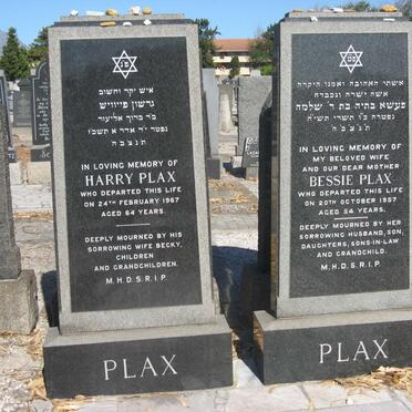 PLAX Harry -1967 &amp; Bessie -1957