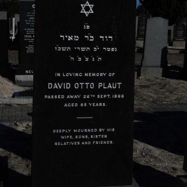 PLAUT David Otto -1966