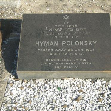 POLONSKY Hyman -1964