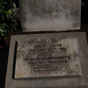 RABINOWITZ Simon -1944