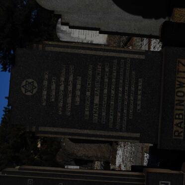 RABINOWITZ Hyman -1947