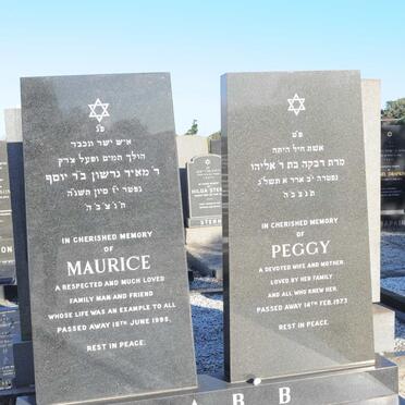 RABB Maurice -1995 &amp; Peggy -1973